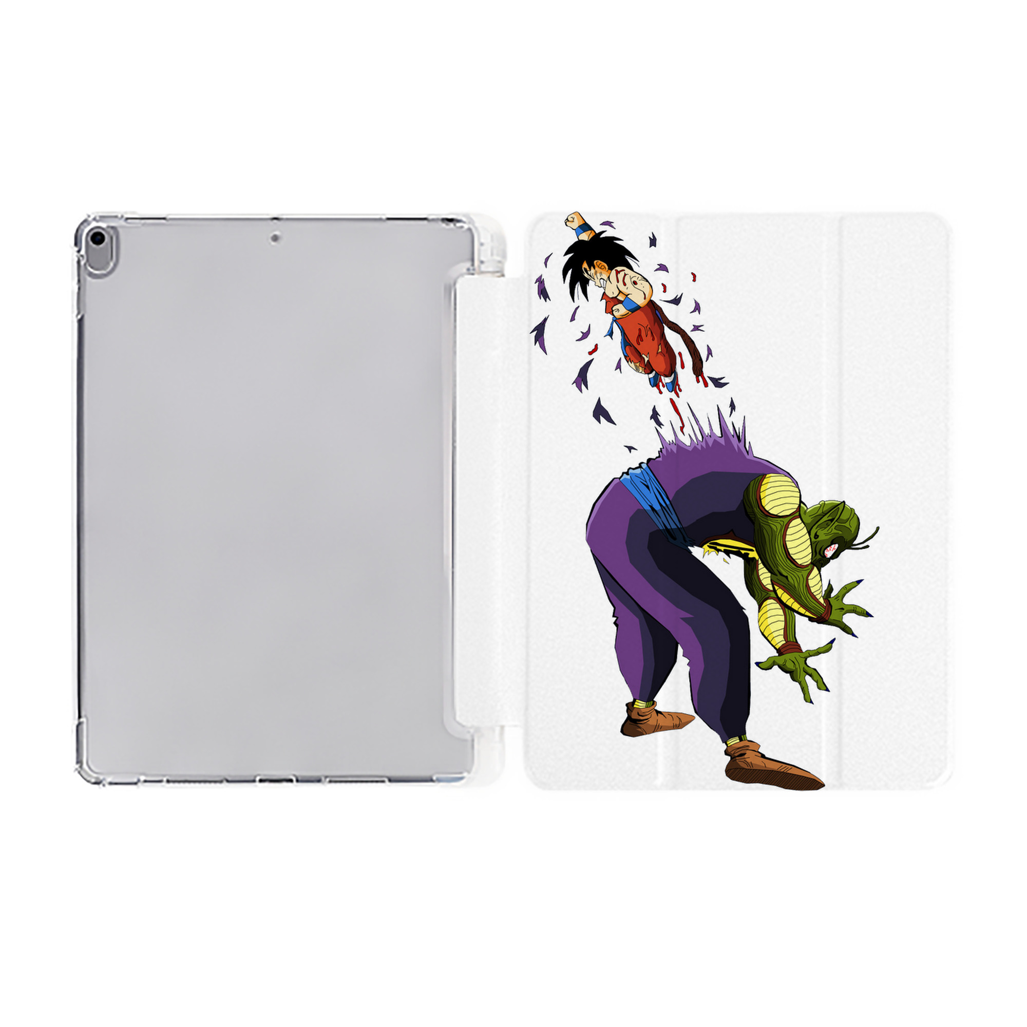 （画像用） ドラゴンボール DRAGON BALL IPad ケース ペン収納付き 三つ折りスタンド PUレザー×シリコン 対応機種9.5/10.5/10.9インチ